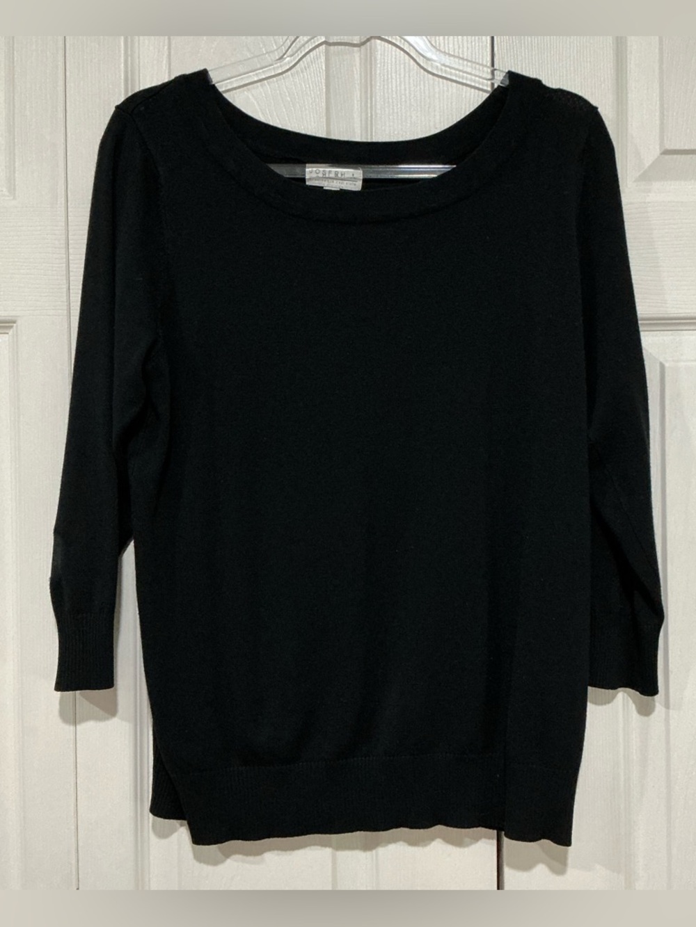 🤎 Joseph A. Black Long Sleeve Lightweight Sweater - Large